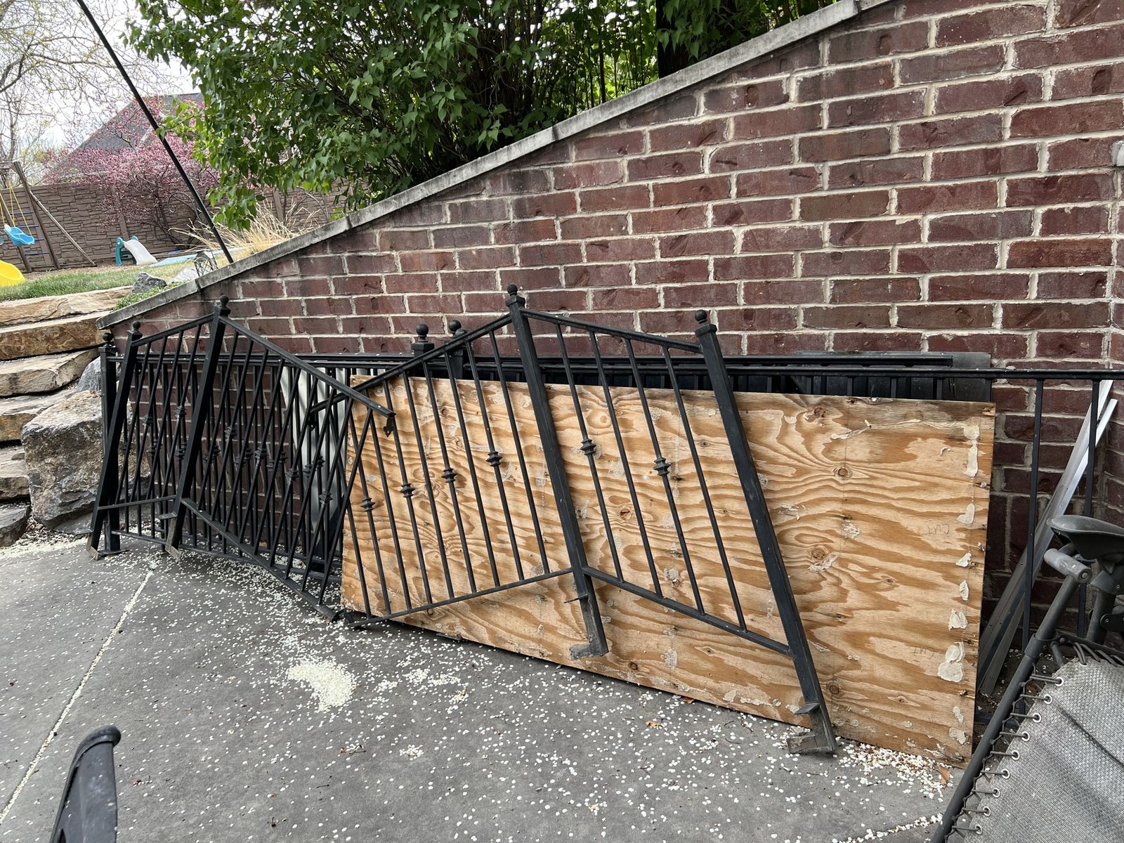 Black Metal Railings