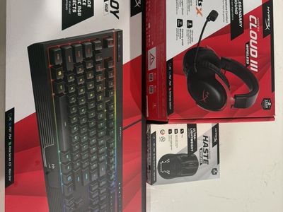 HyperX Bundle - Headset, Keyboard, Mouse