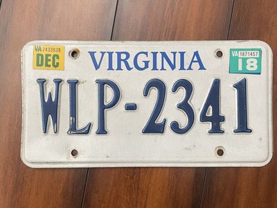 Collectible License Plates