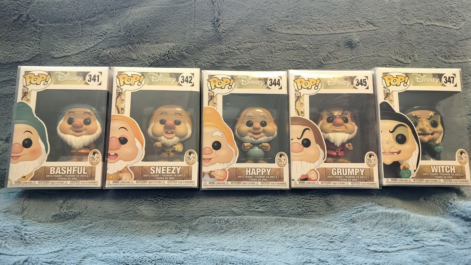 2017 Funko Pops "Snow White and the seven Dwarfs" Prices in description
