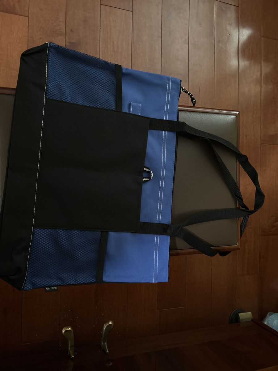 Tote bag- blue/black