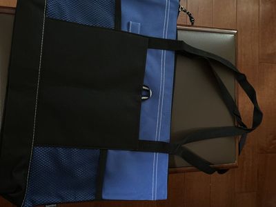 Tote bag- blue/black