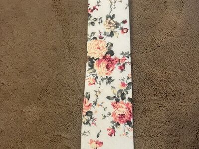 Floral Skinny Tie