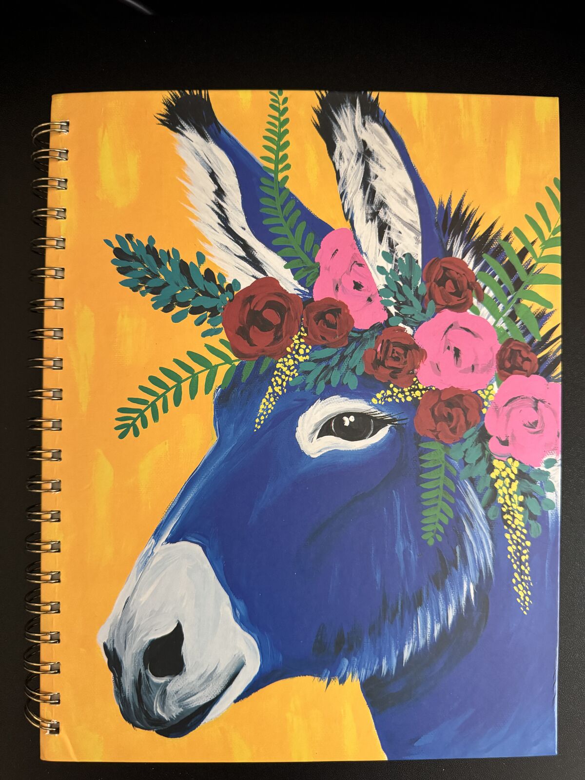 Spiral Notebook Journal Colorful Large