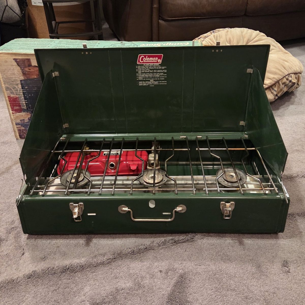 Vintage Coleman Camp Stove (3 Burner)