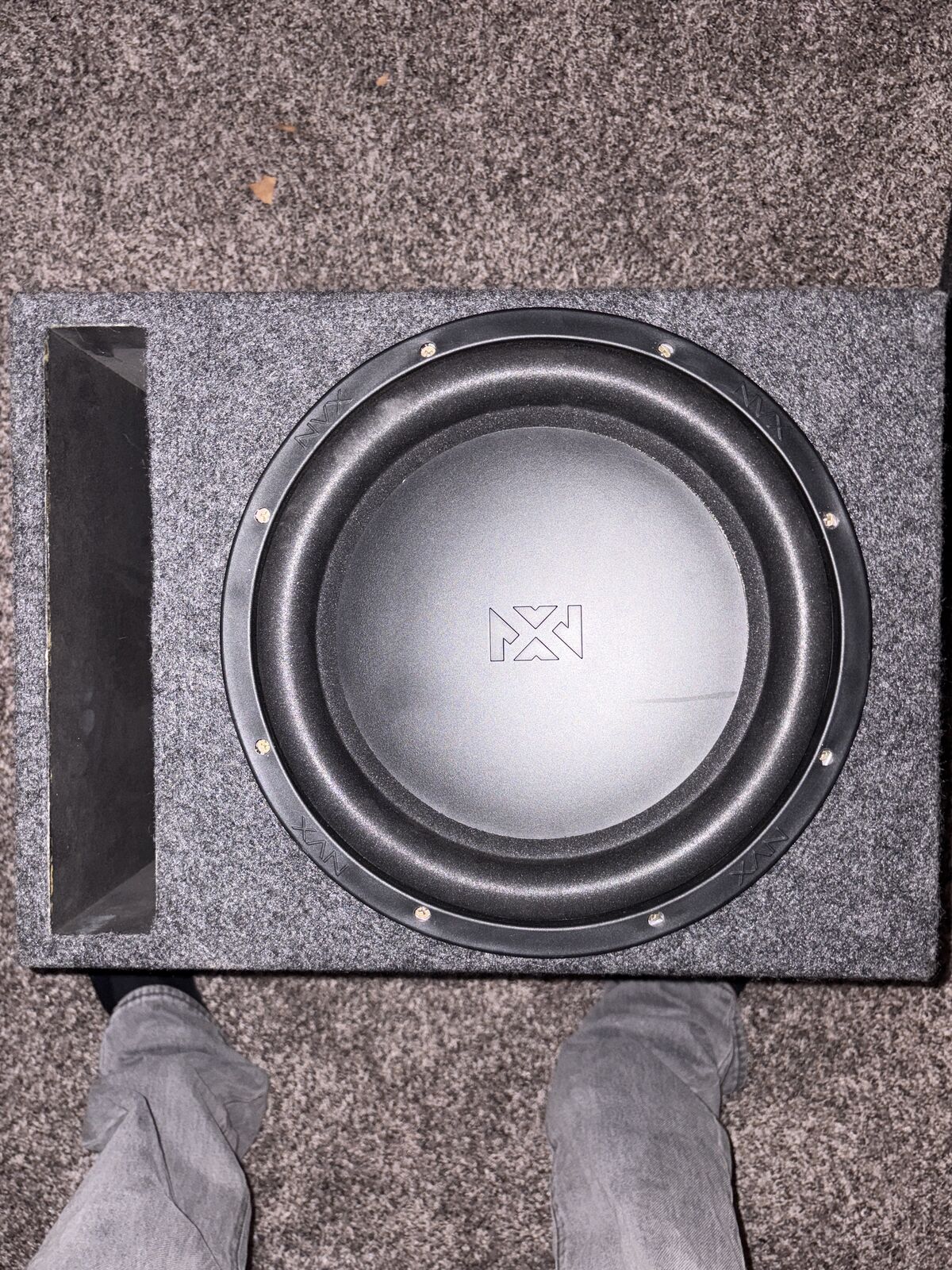 12 inch NXV subwoofer ported enclosure