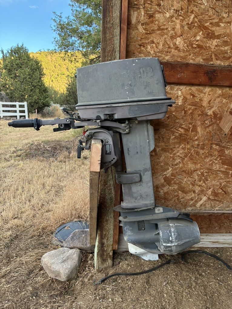 1990's 35 hp OMC, US Navy, MARS Pumpjet outboard