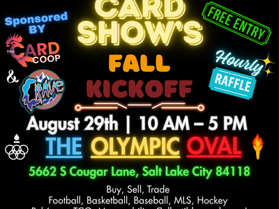 The Classic Card Show Olympic Oval Pokemon Sports Football Baseball Basketball Hockey Buy Sell Trade Memorabilia Collectibles