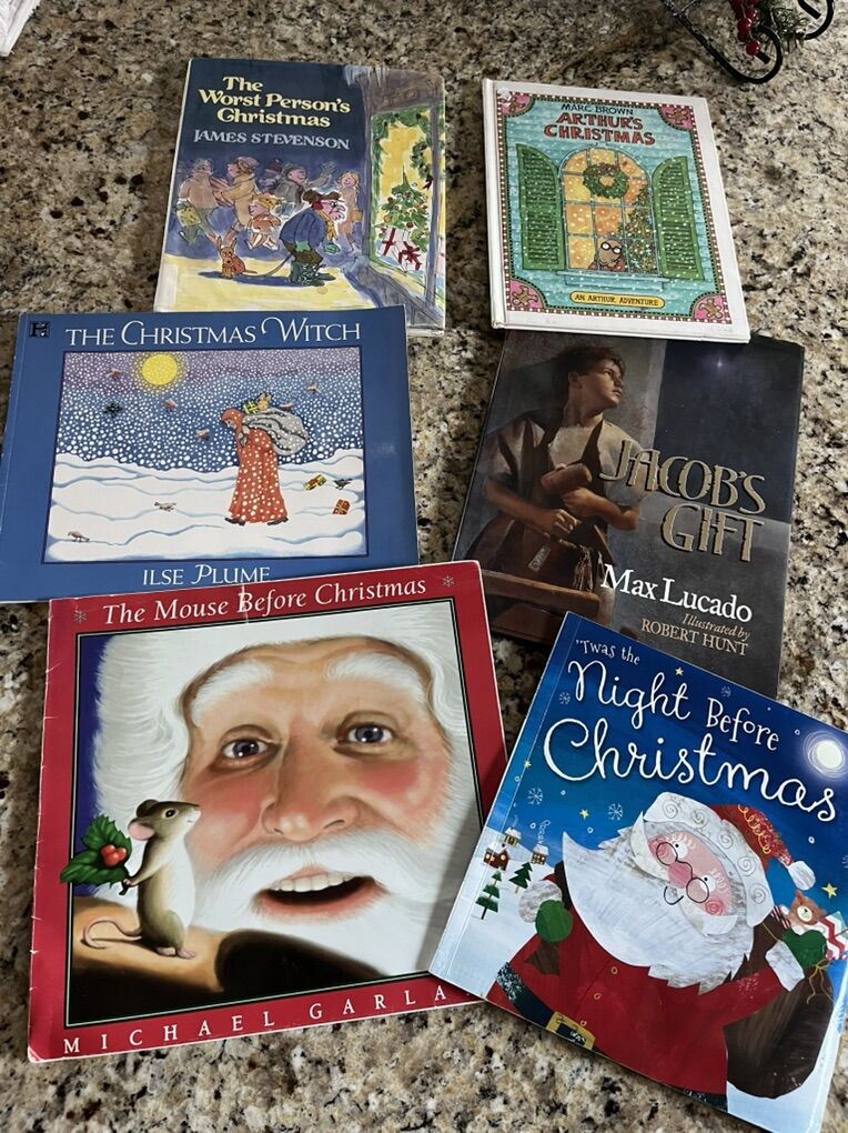 Christmas reading books $25.00 all