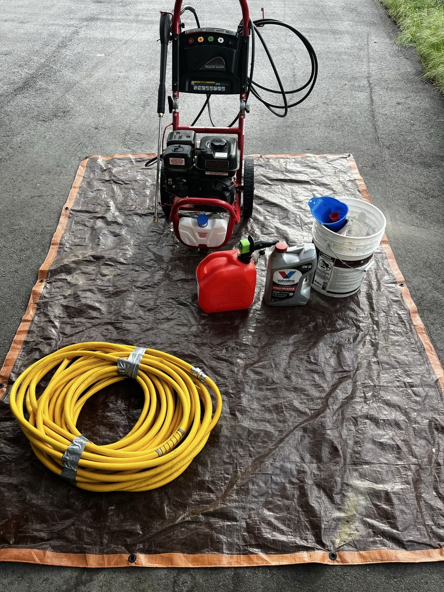 Pressure washer bundle (3200 PSI, 2.8 GPM, 6.8 HP)