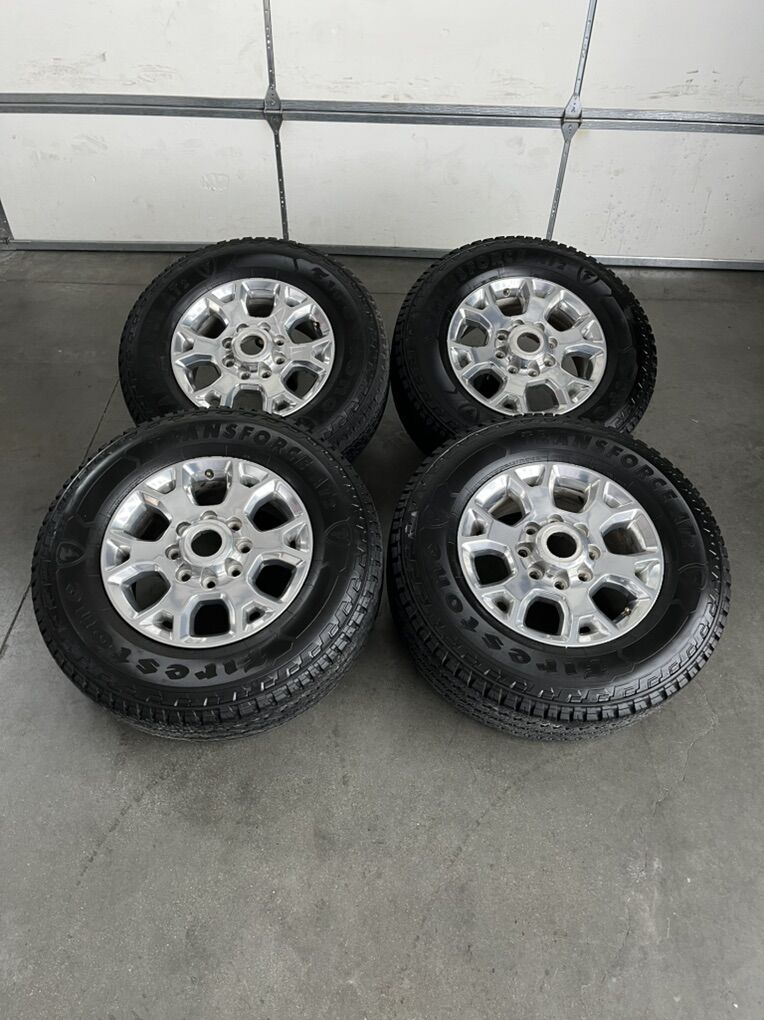 NEW 2024 Ram 3500 OEM 18in laramie Rims/ 275/70/18