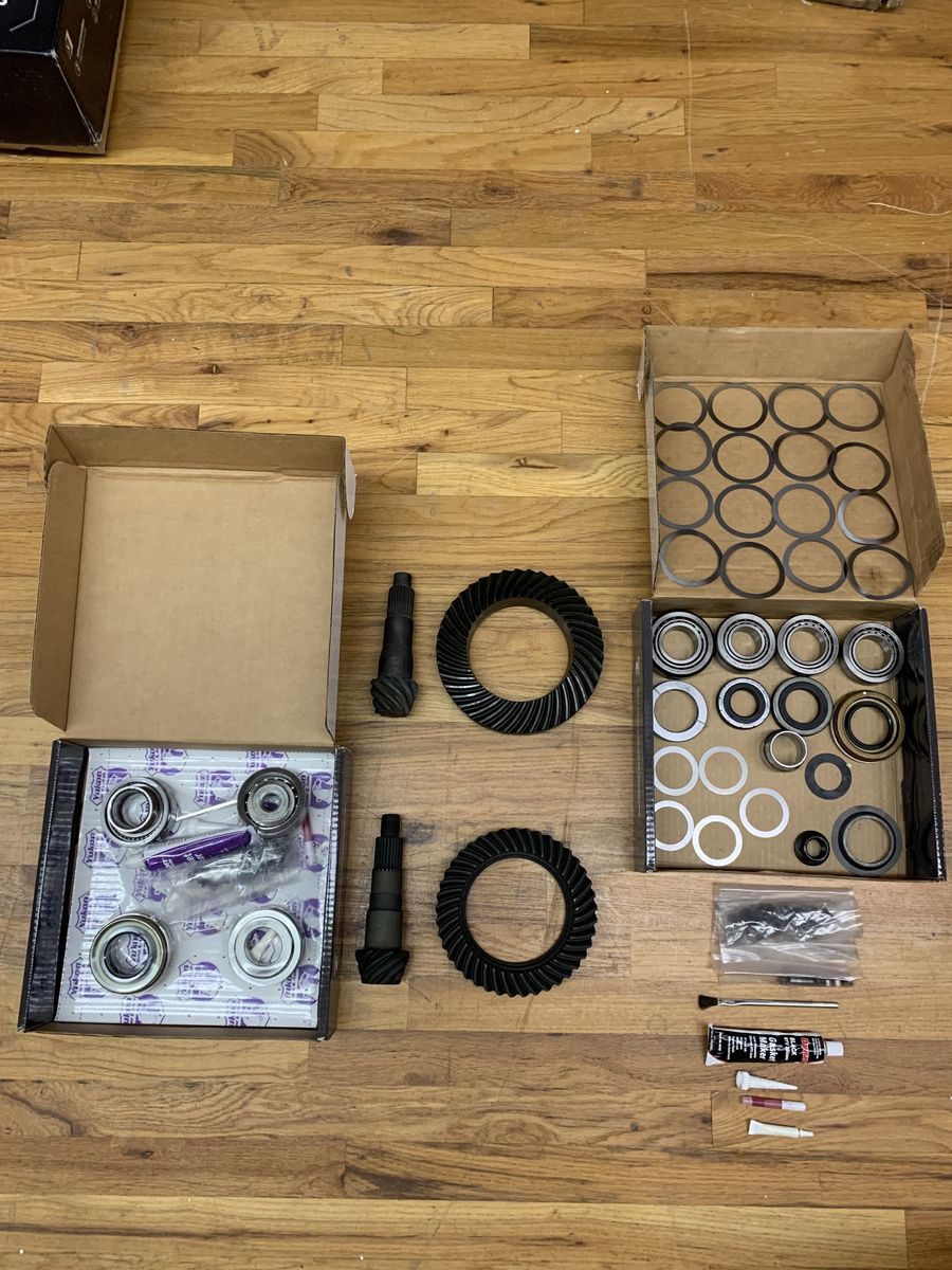 Yukon Gear & Axle Re-Gear and Install Kit D30 front D35 rear for JL Jeep Wrangler non - Rubicon  5.13