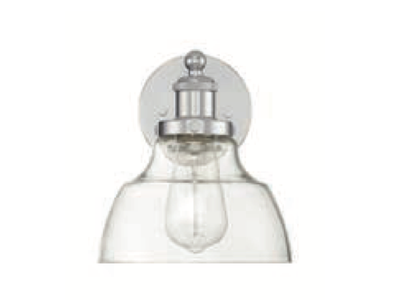 New Polished Chrome Vanity Light