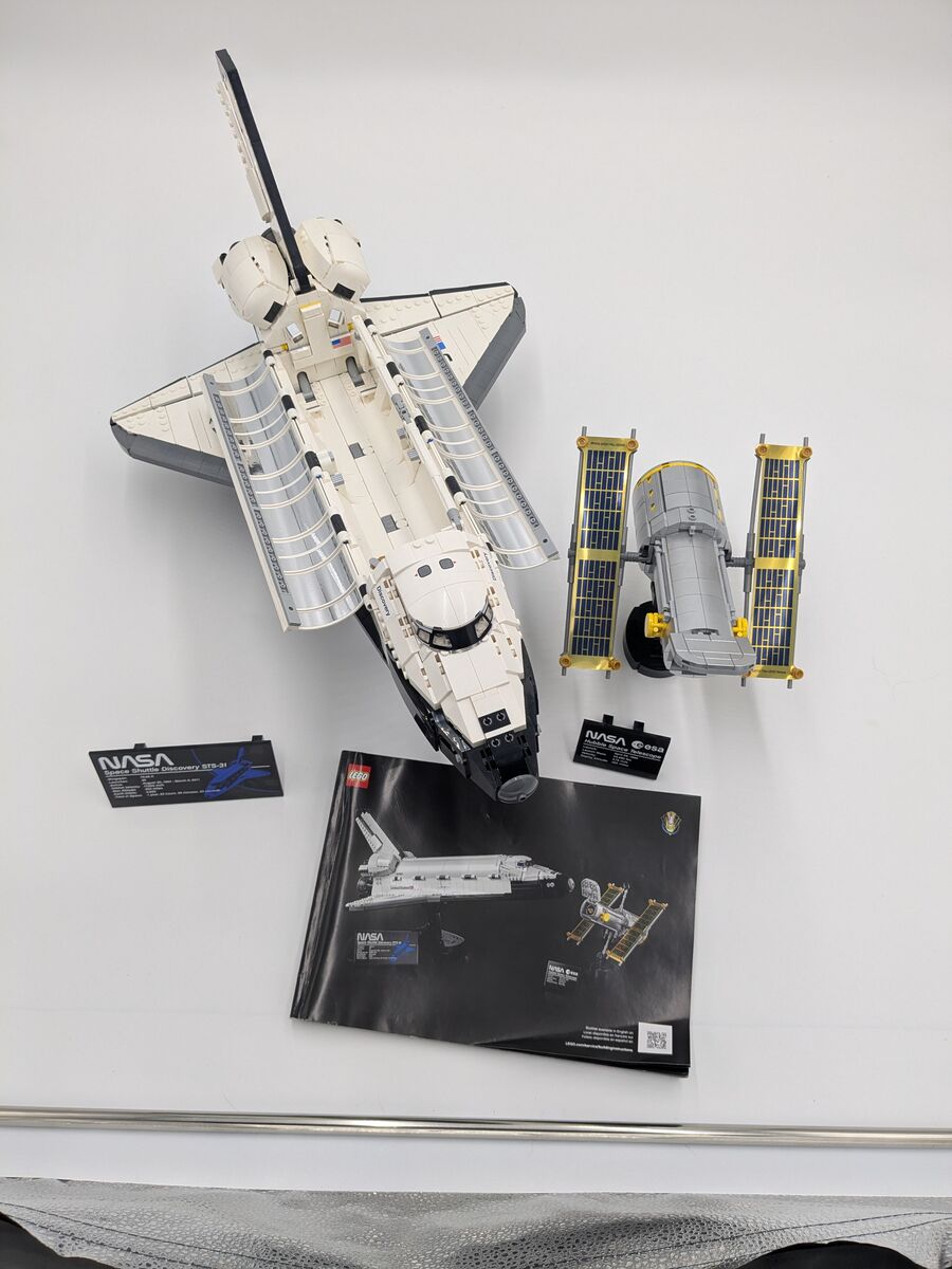 LEGO NASA Space Shuttle 10283, Retired, OOB, Complete, w/Instructions
