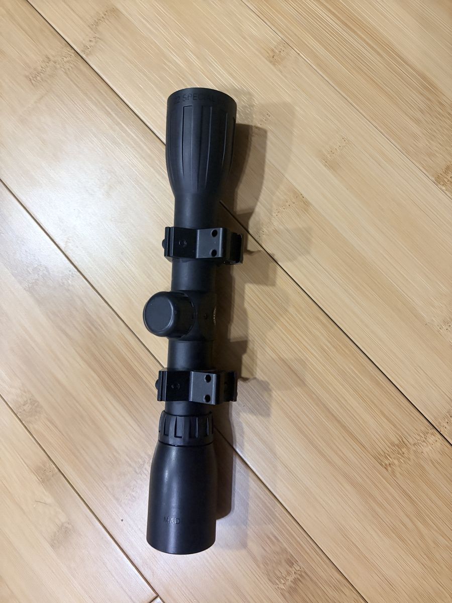 BSA Scope w/ Mounts – Clear Glass, Great Condition