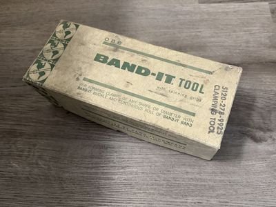 Circa Early 1963 Vintage NOS Government Surplus Band-It Tool