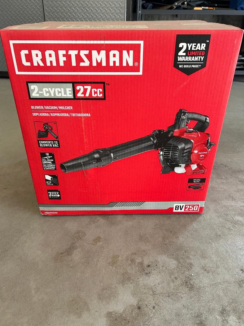NEW in Box Craftsman Gas Powered Leaf Blower (Vacuum and Mulcher)