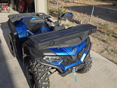 2022 CFMOTO CFORCE 600 ATV Blue Utility Quad 3,046 Miles