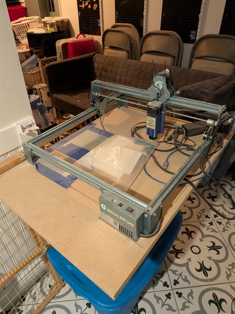 Sculpfun S6 Pro Laser Engraver and Cutting Machine.