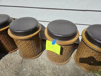Set of 6 vintage stools