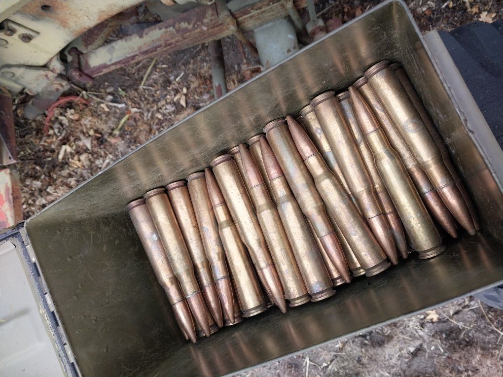 203 Rds of .50 BMG Ammo. Bad Primers.