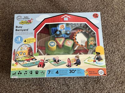 NEW: Baby Einstein Busy Barnyard Activity Gym