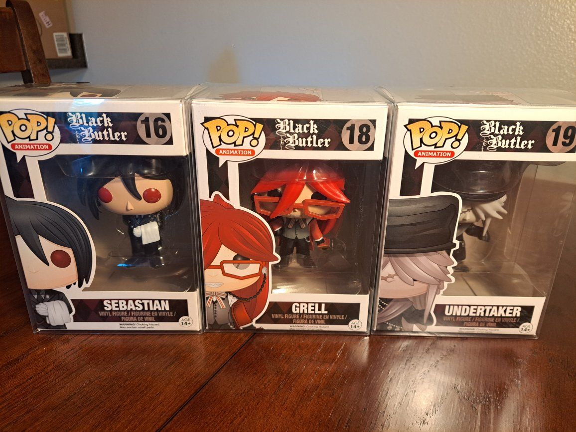 Funko Pop! Black Butler Anime Vinyl Figures