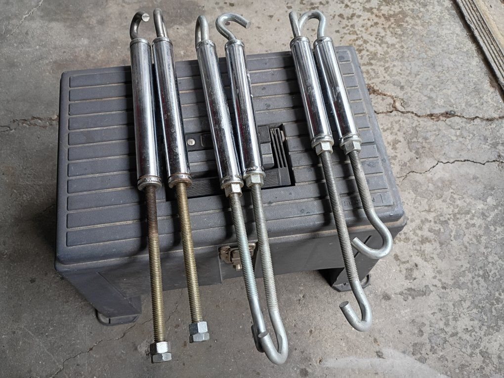 Camper Turnbuckles, tie downs