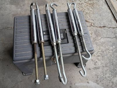 Camper Turnbuckles, tie downs