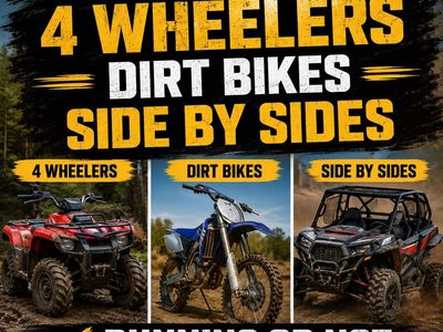 Looking for four wheelers 0-700