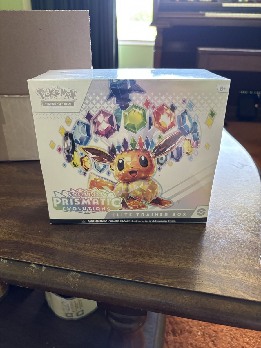 Pokemon TCG: Scarlet & Violet Prismatic Evolutions Elite Trainer Box (FACTORY SEALED)