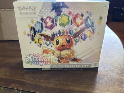 Pokemon TCG: Scarlet & Violet Prismatic Evolutions Elite Trainer Box (FACTORY SEALED)
