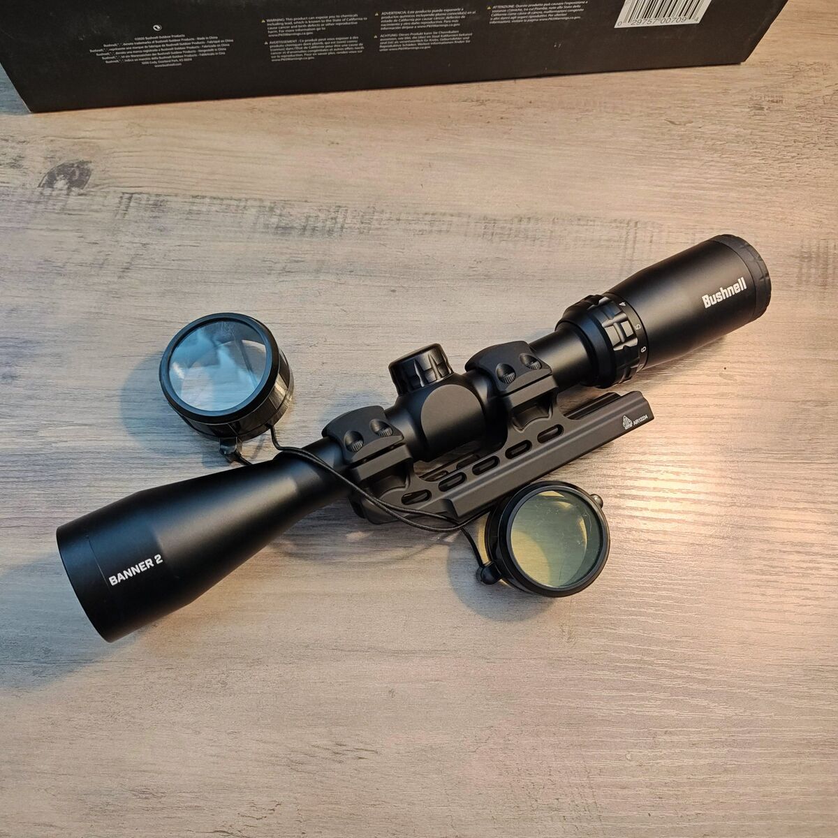 Bushnell Banner 2 Scope 3-9x40 SFP with Mount