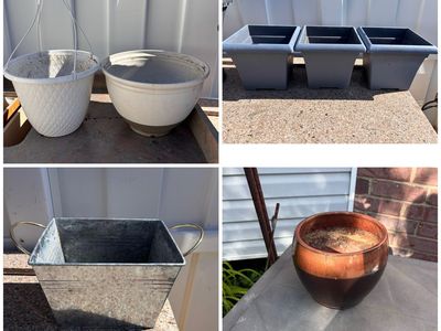 Planter Pots $5 Each. See description for details