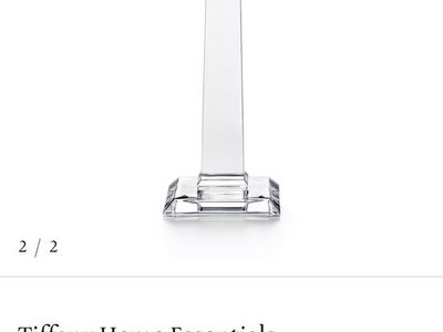 Tiffany & co candle stick holders