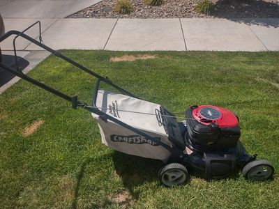 lawn mower "Craftsman" PUSHING