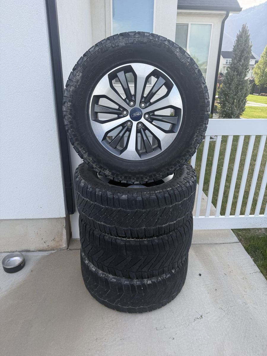 Stock 2019 F150 Wheels/Rims with used tires