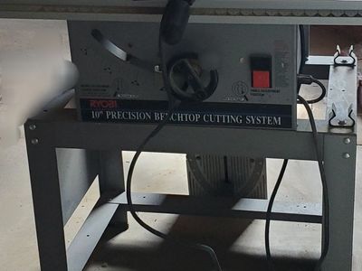 Ryobi 10" Precision Benchtop Cutting System Table Saw