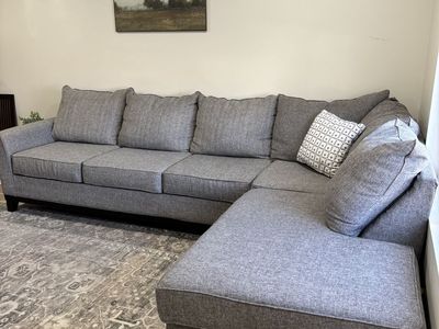 Free Delivery - Grey RC Willey Sectional