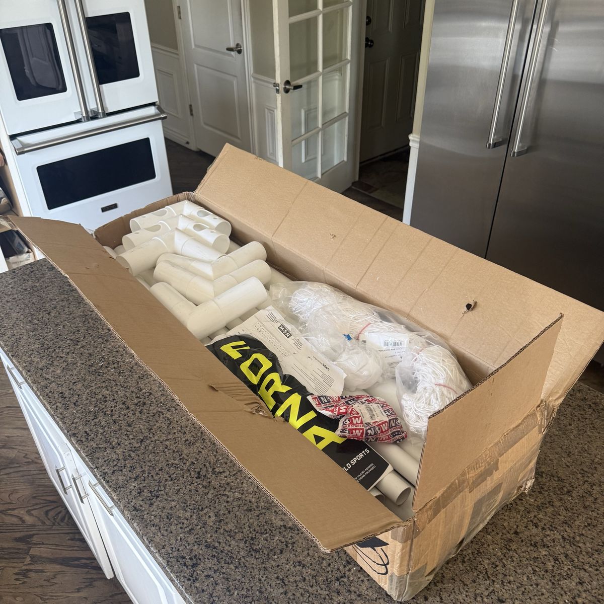 NEW FORZA 8x6 Soccer Goal ($120 online) - Open box complete