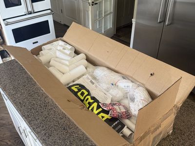 NEW FORZA 8x6 Soccer Goal ($120 online) - Open box complete