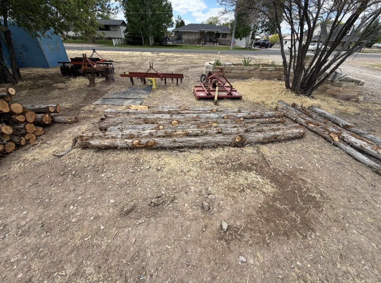 Cedar shed posts