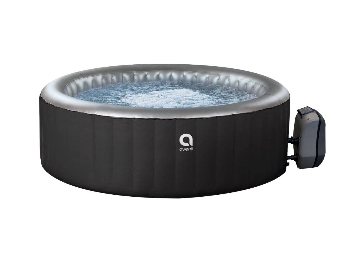 New in Box Avenli London 2-3 Person Inflatable Hot Tub Spa + Cover,