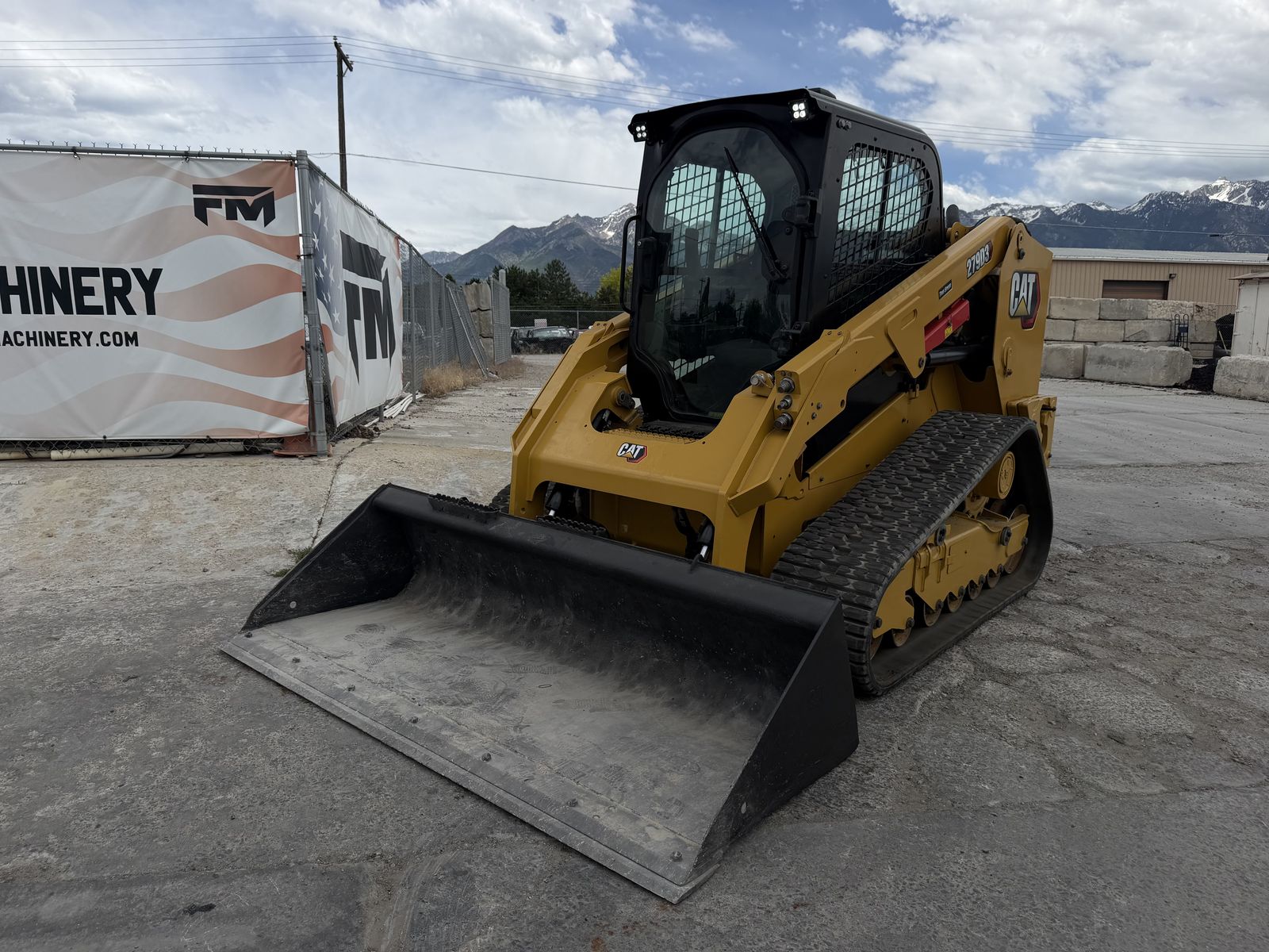2023 Cat 279D3 Skid Steer Loader Tractor Two Units Available