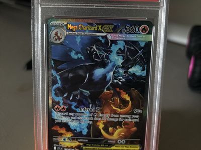 Mega Charizard X ex #125 Special Illustration Rare PSA 9 Mint