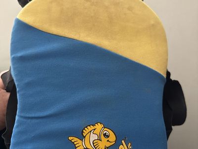 SwimSchool Fabric Baby Swim Trainer Life Vest Blue Yellow