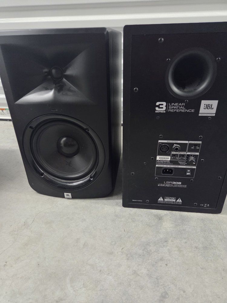 JBL SLR 308 Studio Monitor Speakers