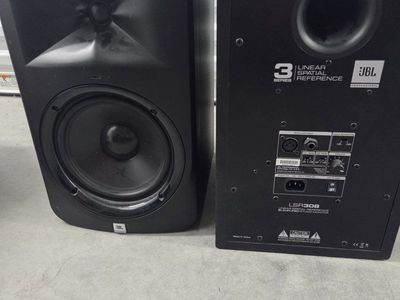 JBL SLR 308 Studio Monitor Speakers