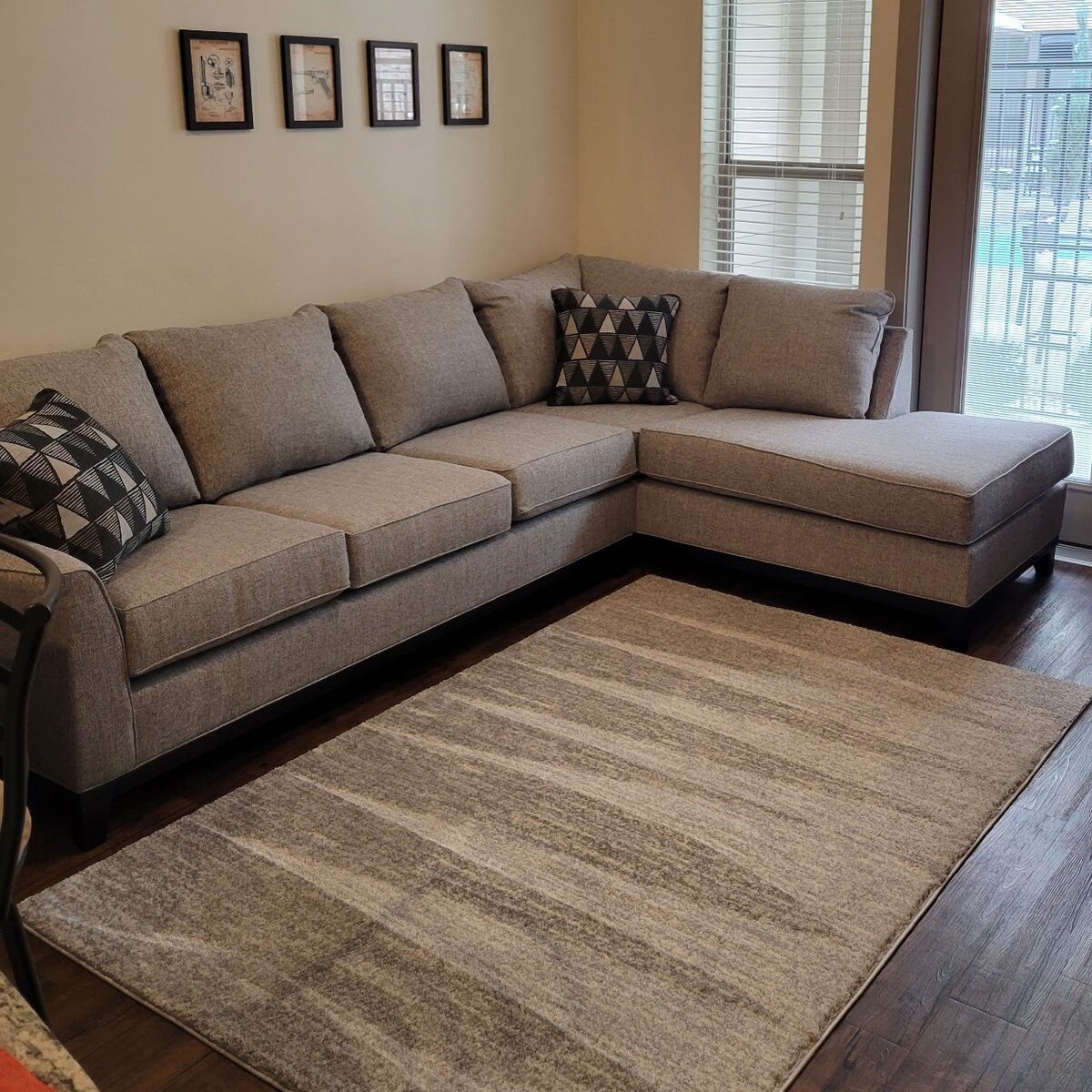 L shape sectional