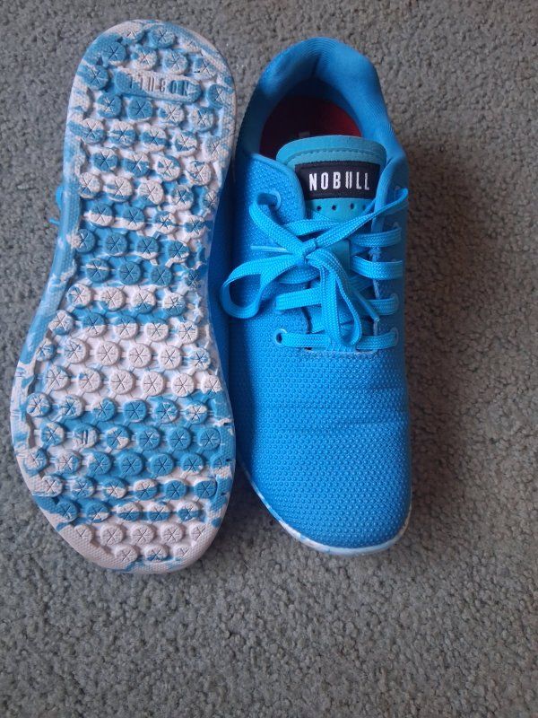 NOBULL Blue SuperFabric Trainer Shoes Women's Size 10 / Men's Size 8.5